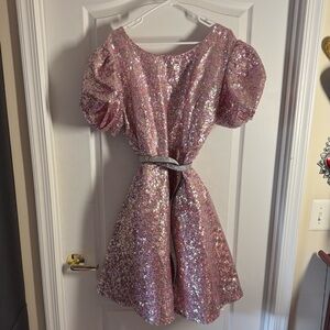 Ivy City Co Sequin Puff Sleeve Dress- 18W- NWT- never worn!